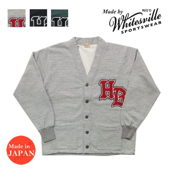 WHITESVILLE WHITES VILLE ホワイツビル レタードワッペン スウェット