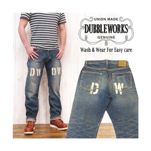 DUBBLEWORKS（ダブルワークス） 大戦モデルジーンズ DWステンシル