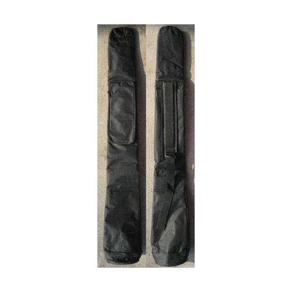 インドネシア製ディジュ・バックの上質タイプです。黒いナイロン生地を使ったモデルで、インナーにも厚めのナイロン生地があしらわれています。内部にもスポンジが入っていますので、ディジュリドゥーを外部の衝撃から守ってくれます。材質-綿、ナイロン、ポ...