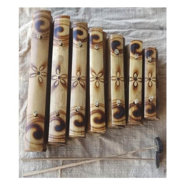 竹製ガムラン　木琴　民族楽器 bbgm7key3.jpg