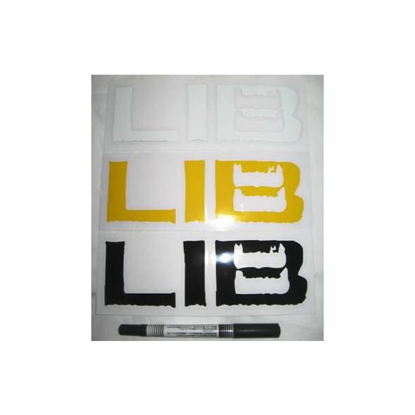  {Ki LIBTECH uebN _CJbg XebJ[ Xm[{[h LIB TECH STICKER SNOWBOARD
