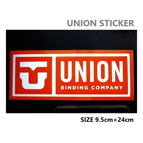 UNION　ユニオン　ステッカー UNION BINDING 送料無料 ビッグサイズ ユニオン ステッカー 大