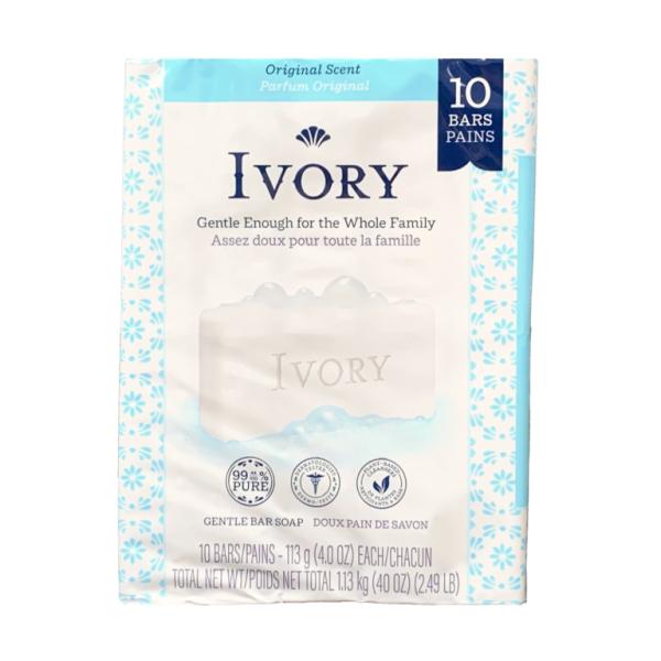 アイボリー 石鹸 固形石鹸 せっけん ivory石鹸 石けん 固形せっけん ivory soap アイボリー 石けん オリジナル (4.0ozx10/113gX10個)