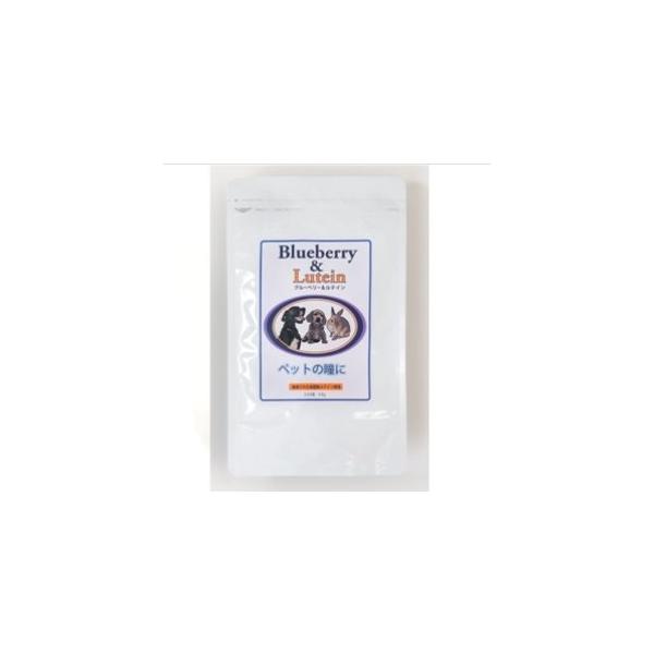 ペットの瞳を考えた、ブルーベリー＆ルテイン使用の（栄養補助食品）です。■内容量：９０ｇ（３００ｍｇX３００粒）■原材料：りんご食物繊維、酵母、ガラクトオリゴ糖、ビリベリーエキス末、コラーゲンペプチド、ナタネ油脂末、セルロース、香料、マリーゴ...