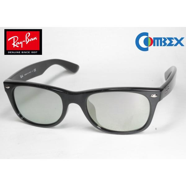 Co Ray-Ban NEW WAYFARER EFCt@[ RB2132F 901 55 / COMBEX Polawing SPX102 (HMM)SIL
