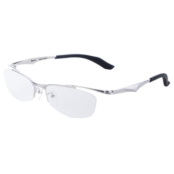 ZEAL OPTICS ジール オプティクス  Baron フレーム D-1122 MATTE CHROME DEMO LENS
