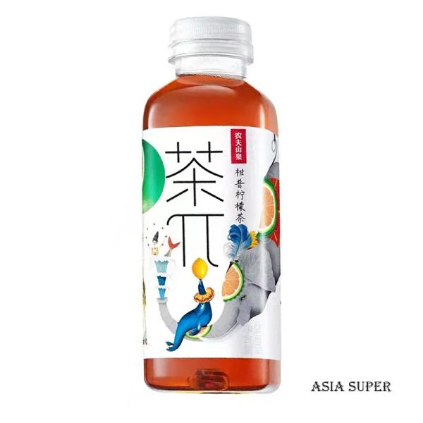 中国大人気健康茶 レモンプーアル茶500ml 中国飲み物 中国食材 中国食品 アジアスーパー