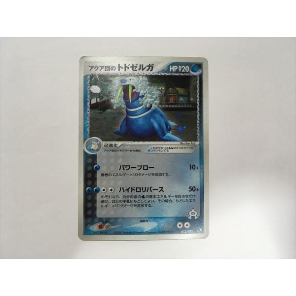 Pokemon（ポケモン） P306【ポケモン カード】 アクア団のトドゼルガ