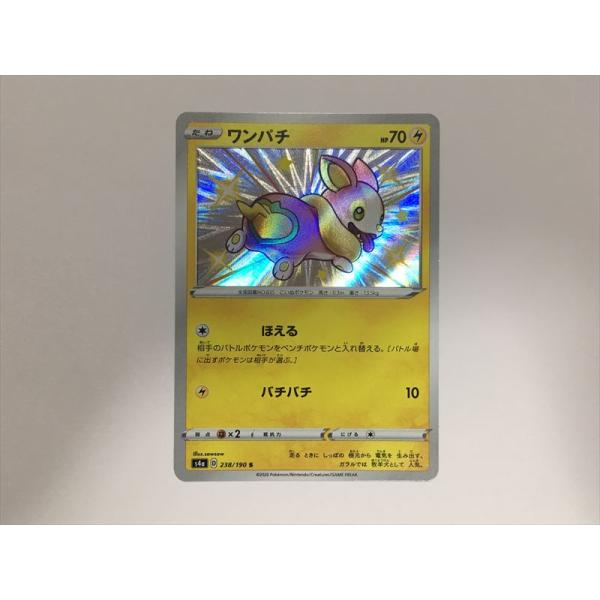 Pokemon（ポケモン） ZD309【ポケモン カード】 ワンパチ 238/190 sv4a