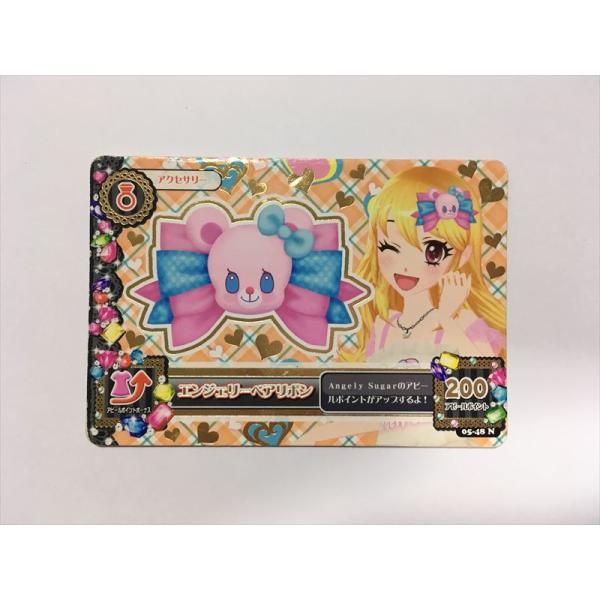a738【アイカツ カード】 エンジェリーベアリボン 05-48 アクセサリー