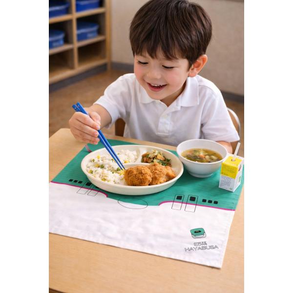 新幹線　なりきりバンダナ　大判　ハンカチ　ナフキン　入園　入学　コスプレ　子供　大人