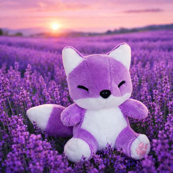 オオイケ　ぬいぐるみ　北きつねの手のりLavenちゃん　キツネ　プレゼント　
