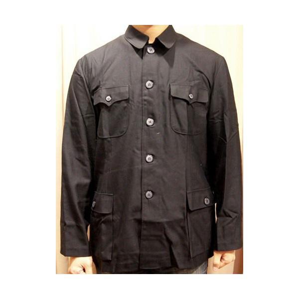 コットン製中国人民服 中山服 上衣 黒色 Ms11a01 横浜中華街イーストウェーブ 通販 Yahoo ショッピング