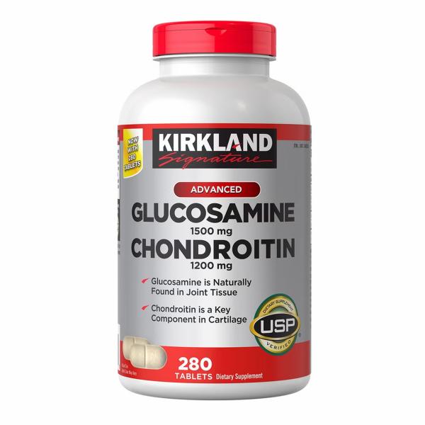 カークランド グルコサミン＆コンドロイチン 280粒 Kirkland Signature 関節サポート サプリメント