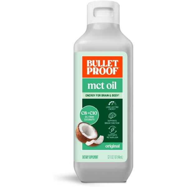 Bulletproof MCTオイル（C8 C10 MCT） オイル-32オンス(946ml)