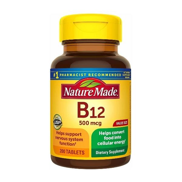 �r�^�~�� B12 500mcg 200������@NATUREMADE�А�