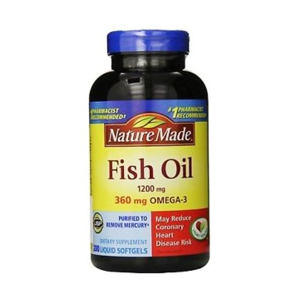 �t�B�b�V���I�C�� 1200mg  200�\�t�g�W�F������ NatureMade�А�