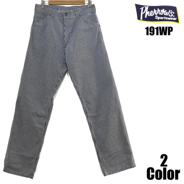 Pherrow's（フェローズ） デニムペインターパンツ Pherrow's EASY NAVY