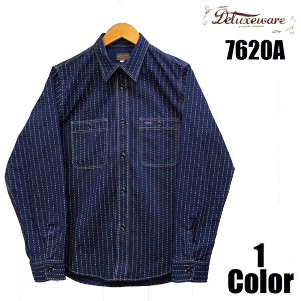 US.Lサイズ】デラックスウエア 7620A 期中 ウォバッシュシャツUS.L US