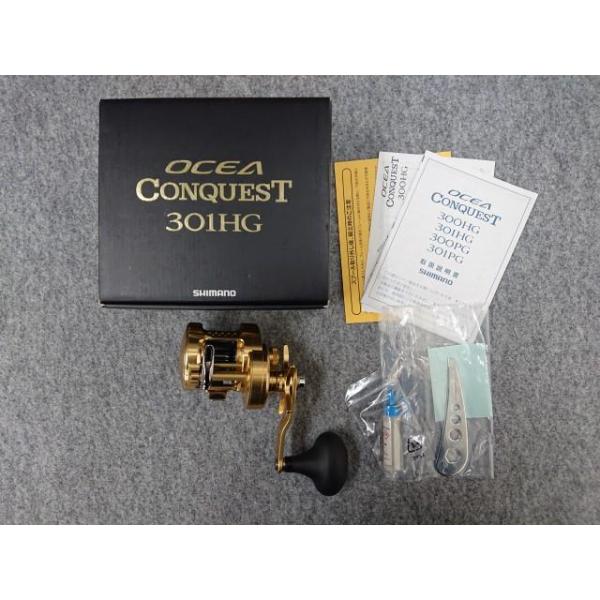 シマノ @【未使用品】 訳あり 15 オシアコンクエスト 301HG (左 シマノ @【未使用品】 訳あり 15 オシアコンクエスト 301HG (左