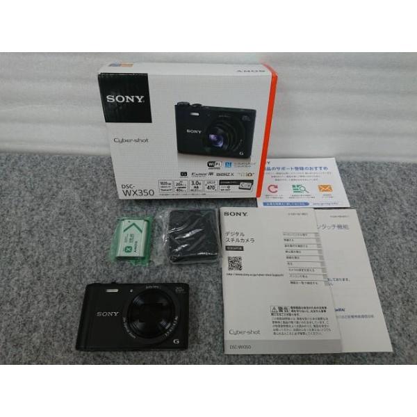 @【中古】 新品同様 SONY サイバーショット DSC-W350 ブラック デジタルスチルカメラ Cyber-shot デジカメ ソニー