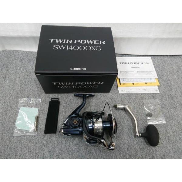 【中古美品】シマノ　21ツインパワーSW 14000XG シマノ @【中古】 21 ツインパワーSW 14000XG スピニングリール