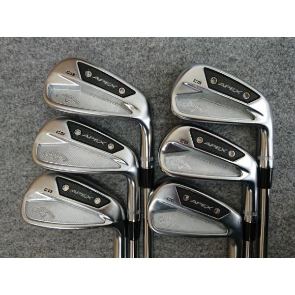 @【中古】 良品♪ 数量限定 キャロウェイ 2024 APEX CB #5-#10 6本 アイアンセット Dynamic Gold MID 115 (S200) 日本仕様