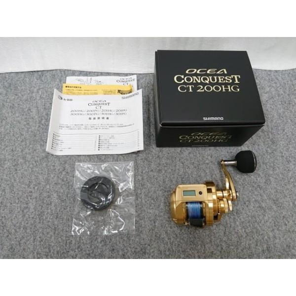 シマノ @【中古】 美品！ 18 オシアコンクエストCT 200HG (右) 両軸