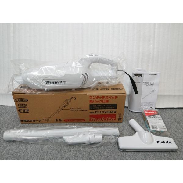 マキタ　CL107FDZW 新品　未開封 マキタ（makita） @【未使用品】 充電式クリーナ CL107FDZW ホワイト