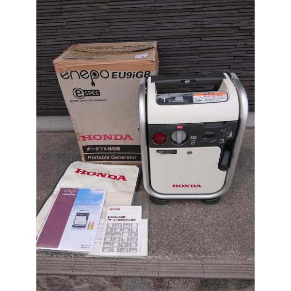 (新品未使用)HONDA ポータブル発電機 EU9iGB　※専用ボディカバー付き ホンダ 発電機 EU9iGB-JNT + 専用ボディカバー（11649） セット