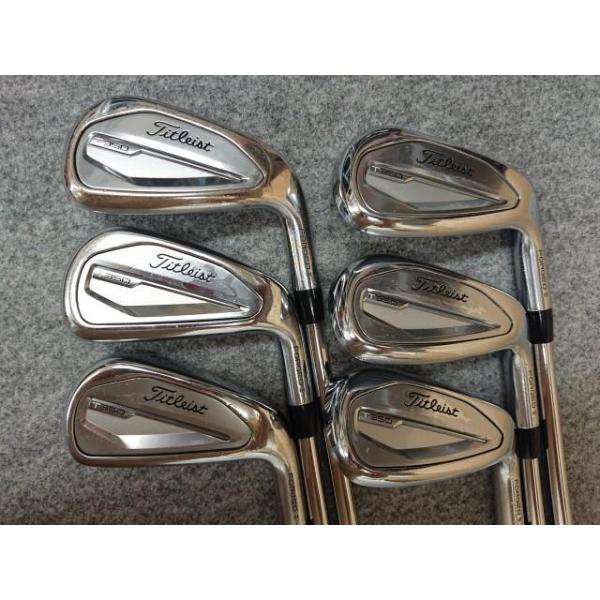 【中古】タイトリスト T350(2023) 6本セット 6〜48度　105T Titleist @【中古】 タイトリスト 2023 T350 アイアン #6-PW/W48