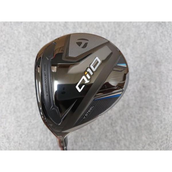 @【中古】 左 テーラーメイド Qi10 フェアウェイウッド 5W 18° 純正カーボン Diamana BLUE TM50 (R) ディアマナ ブルー 日本仕様 レフティー