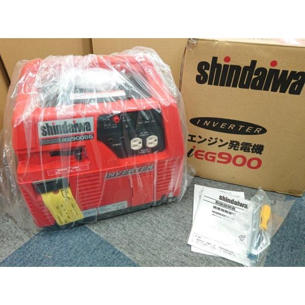 新ダイワ　IEG900BG-M　発電機　未使用品 未使用品】 新ダイワ IEG900BG-M インバータ発電機 カセットボンベ式