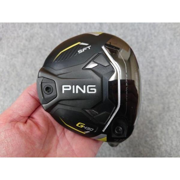 PING G430 SFT フェアウェイウッド3W ヘッドのみ、ヘッドカバー付き PING @【中古】 ピン G430 SFT フェアウェイウッド 7W 22° FW