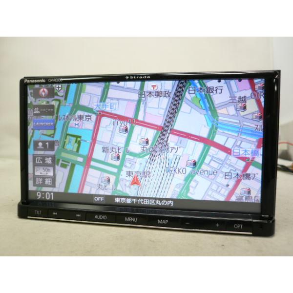 中古】 2026年度版 パナソニック ストラーダ CN-RE03D メモリーナビ 地
