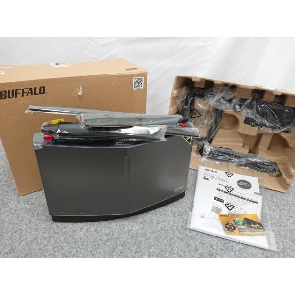 @【未使用品】 バッファロー Wi-Fiルーター WXR-11000XE12/N 無線LAN親機 チタニウムグレー AirStation BUFFALO
