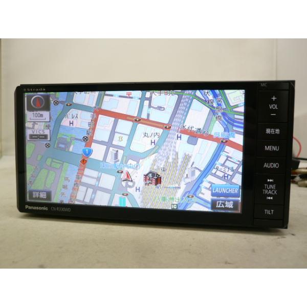 中古】 2025年度版 パナソニック ストラーダ CN-R330WD メモリーナビ