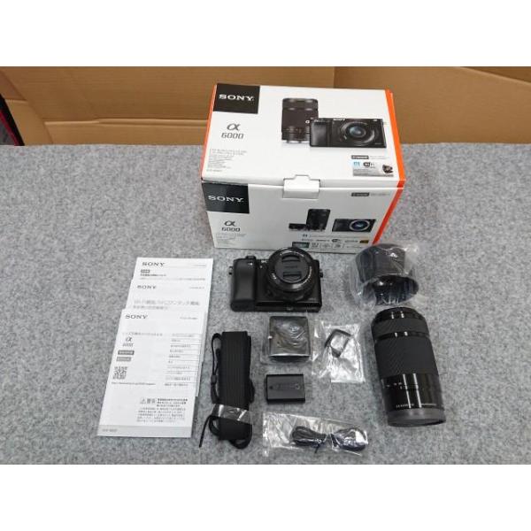 SONY（ソニー） @【中古】 美品！ α6000 ILCE-6000Y ブラック ミラー