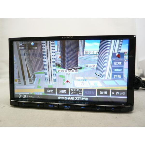 中古】 2025年秋 ケンウッド MDV-D707BT メモリーナビ 地デジ/フルセグ