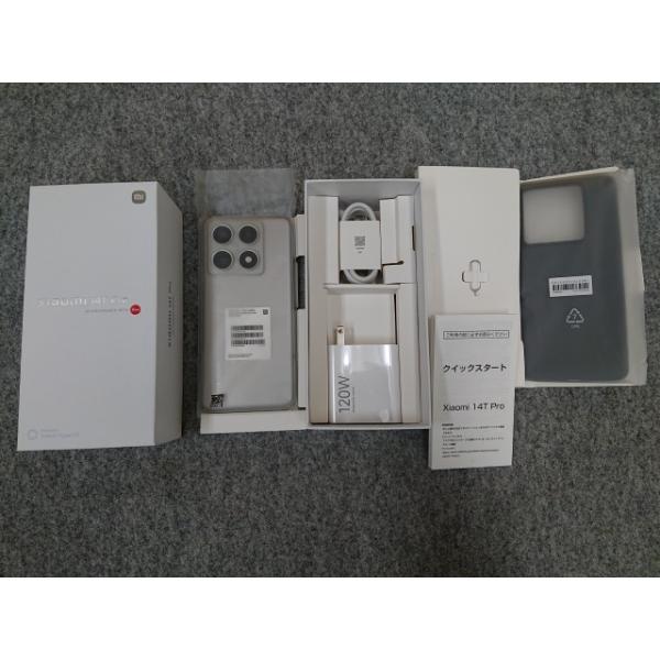Xiaomi（シャオミ） @【未使用品】 Xiaomi 14T Pro チタングレー 12GB