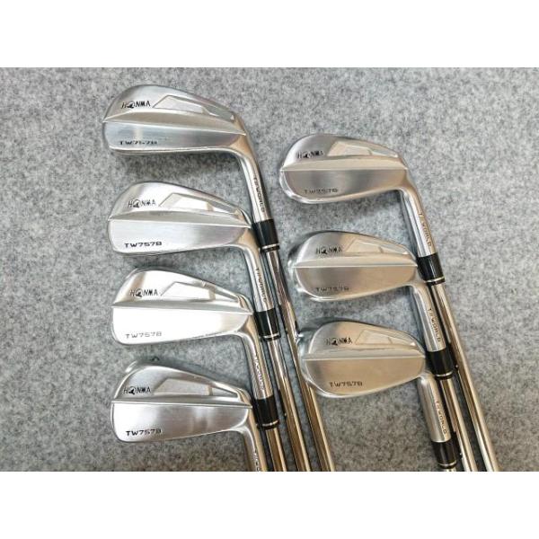 @【中古】 HONMA ホンマ ツアーワールド T//WORLD TW757B マッスルバック #4-PW 7本 アイアンセット N.S.PRO MODUS3 TOUR105 (S) 日本仕様