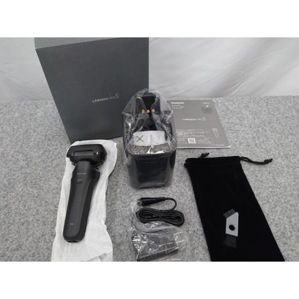 @【未使用品】 Panasonic シェーバー ES-L570D-K 黒 ラムダッシュPRO ５枚刃 パナソニック