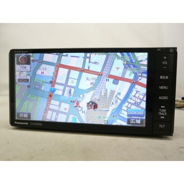 中古】 パナソニック ストラーダ CN-R330WD メモリーナビ 地デジ