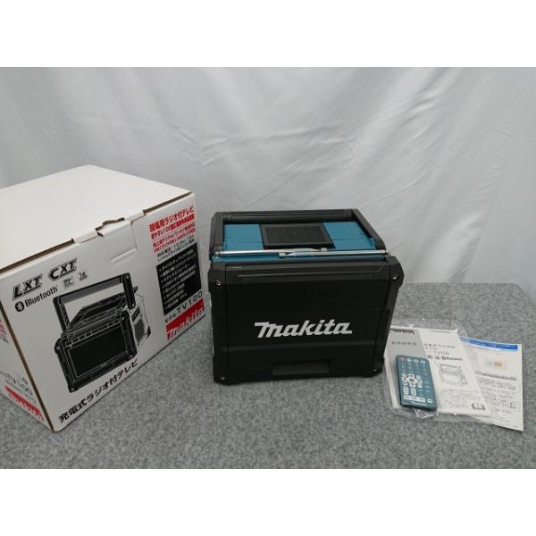 @【未使用品】 マキタ 充電式ラジオ付テレビ TV100 本体のみ(バッテリ・充電器別売) 10V型液晶 現場用テレビ