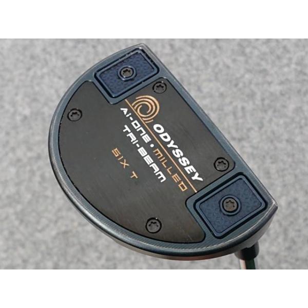 @【中古】 ODYSSEY オデッセイ Ai-ONE MILLED TRI-BEAM SIX T パター STROKE LAB SL 90 34インチ