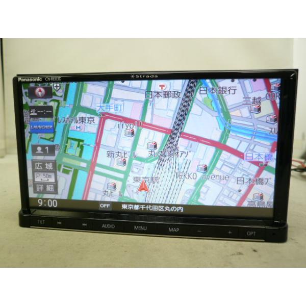 中古】 2026年版 パナソニック ストラーダ CN-RE03D メモリーナビ 地
