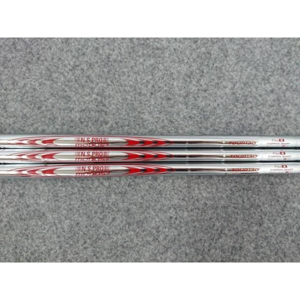 @【未使用品】 N.S.PRO MODUS3 TOUR 130 (X) ウェッジ用 37.0インチ スチールシャフト 3本セット