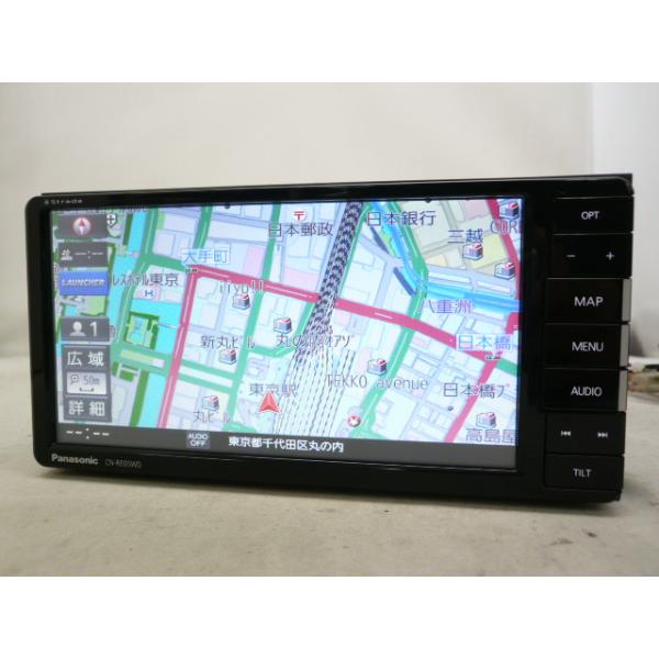 中古】 2024年版 パナソニック ストラーダ CN-RE05WD メモリーナビ 地