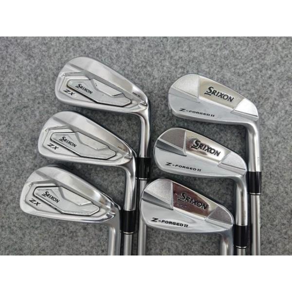 @【中古】良品 スリクソン SRIXON ZX5 MKII & Z-FORGED COMBO コンボ アイアン #5-PW 6本 Diamana ZX-II 60 (S) MK2 マークツー 日本