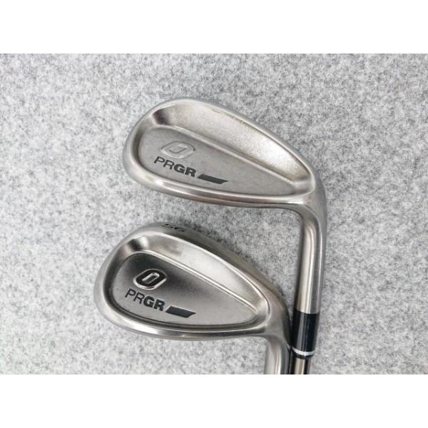 @【中古】 限定 Limited Black Edition プロギア 0ウェッジ 2025 PRGR 0 Wedge ブラック 52°＆56° 2本組 スペックスチール3 Ver.2 Luxury